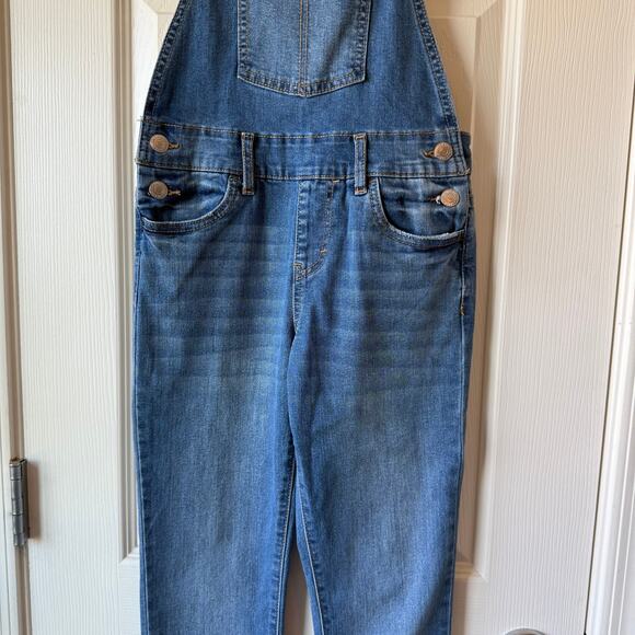 Levi's Denim Girlfriend Overalls Girls 8 - Picture 4 of 9